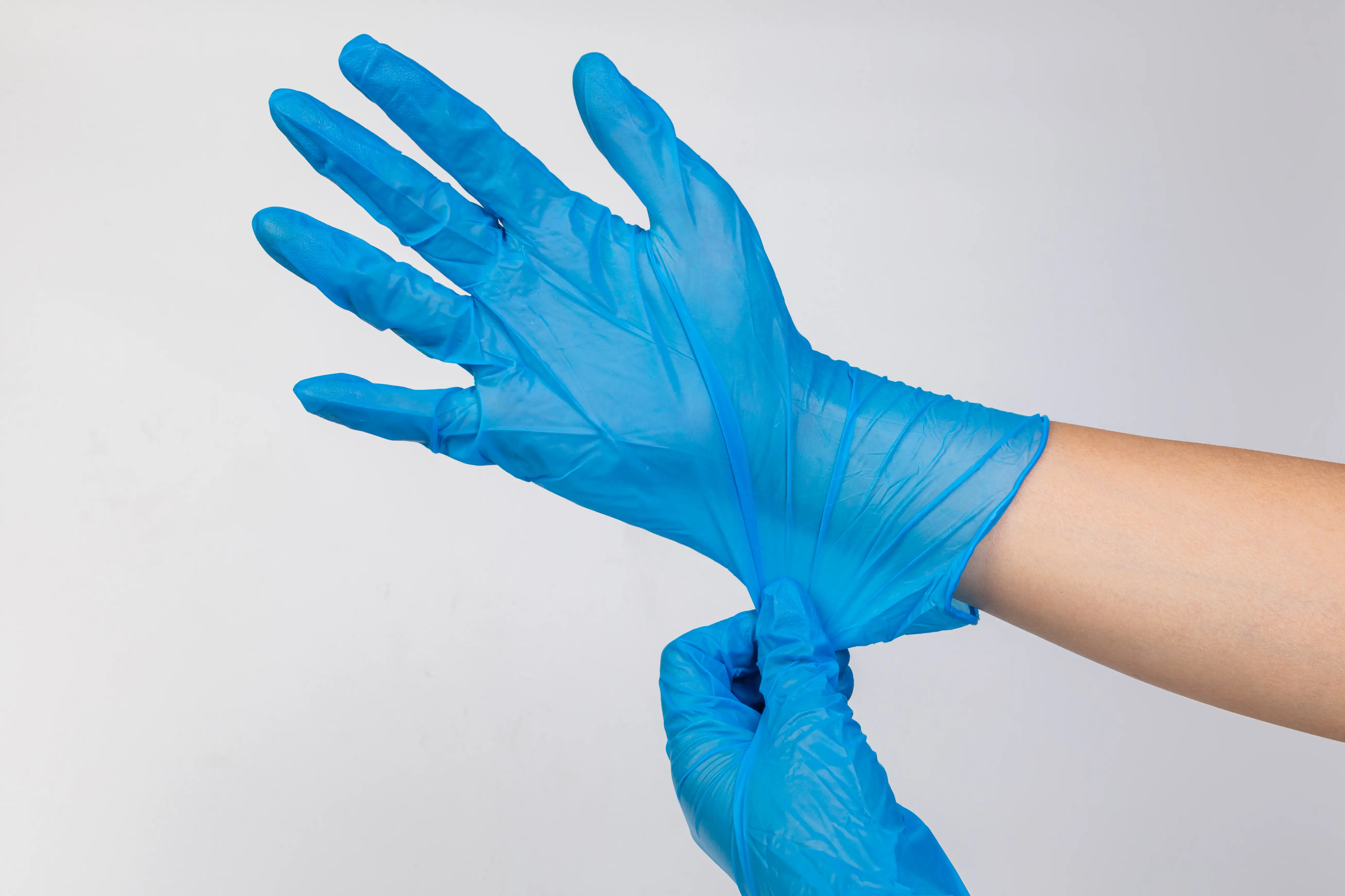 9”NBR手套(白色)